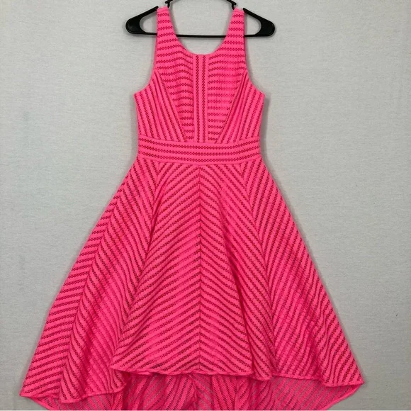 Lilly Pulitzer | Dresses | Lilly Pulitzer Hot Pink Fit And Flare Midi Dress  Medium | Poshmark